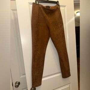 Ivanka Trump Faux Suede Pants